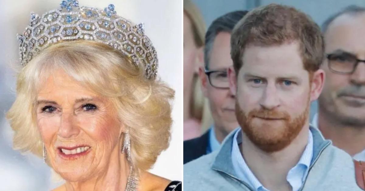 queen camilla refusing to forgive prince harry  large