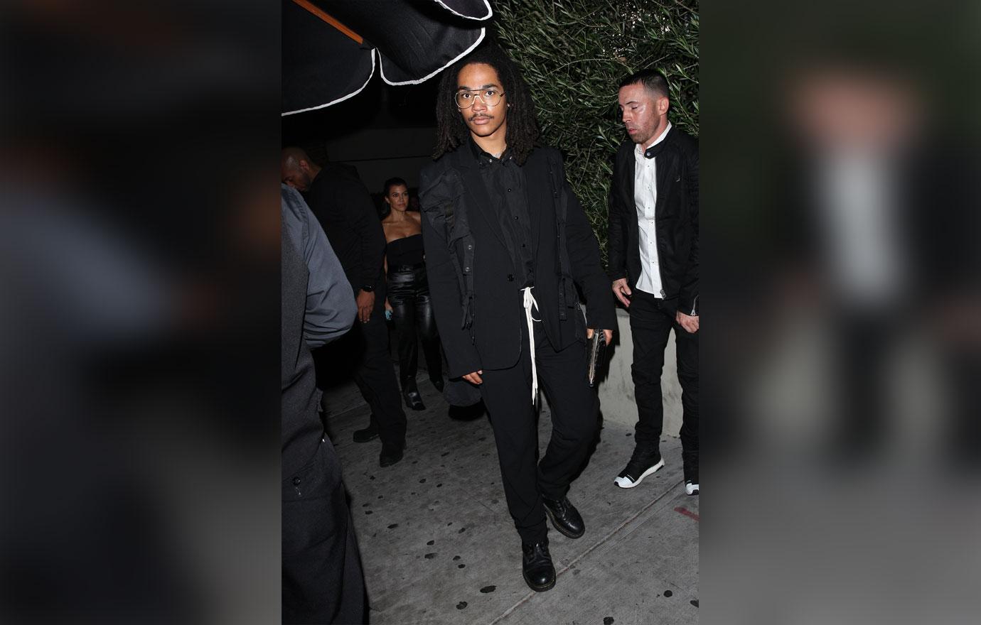 Kourtney Kardashian Luka Sabbat Date Party