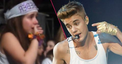 Justin Bieber cancels concert fans cry
