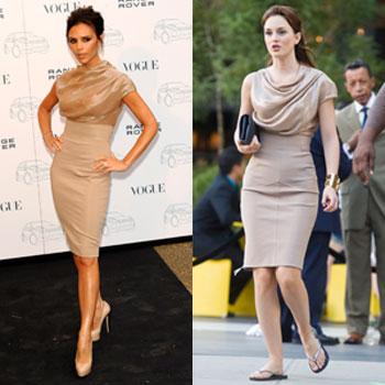 Who wore it best? Victoria Beckham vs. Leighton Meester