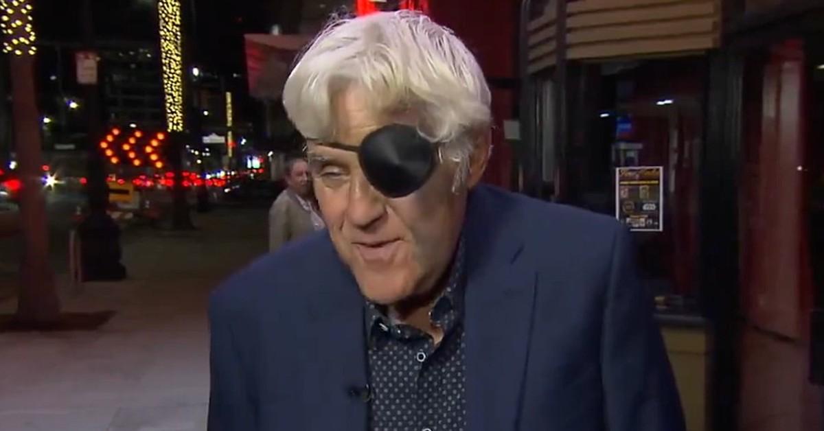 Screengrab of Jay Leno