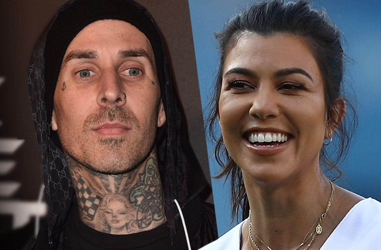 kourtney kardashian family beg date travis barker younes bendjima split