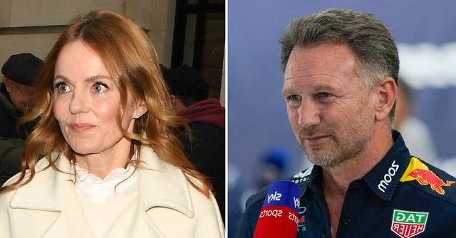 geri halliwell christian horner meltdown