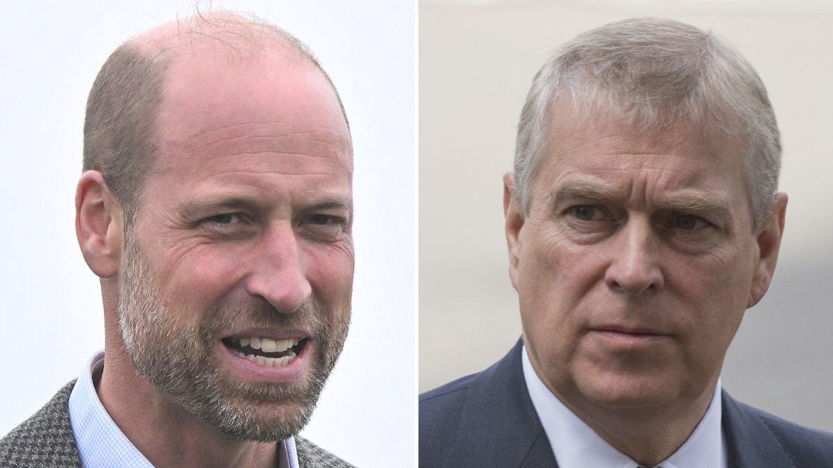 picture of Prince william and andrew windsor