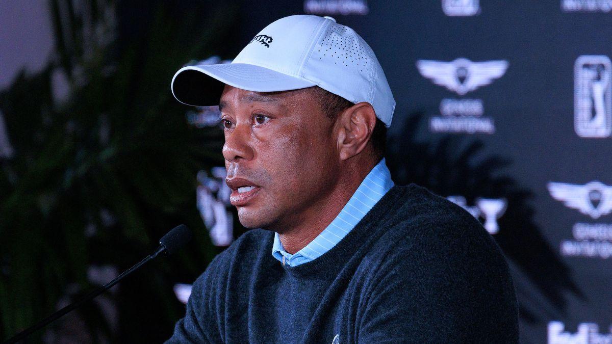 Tiger Woods was taken into custody after a car accident.