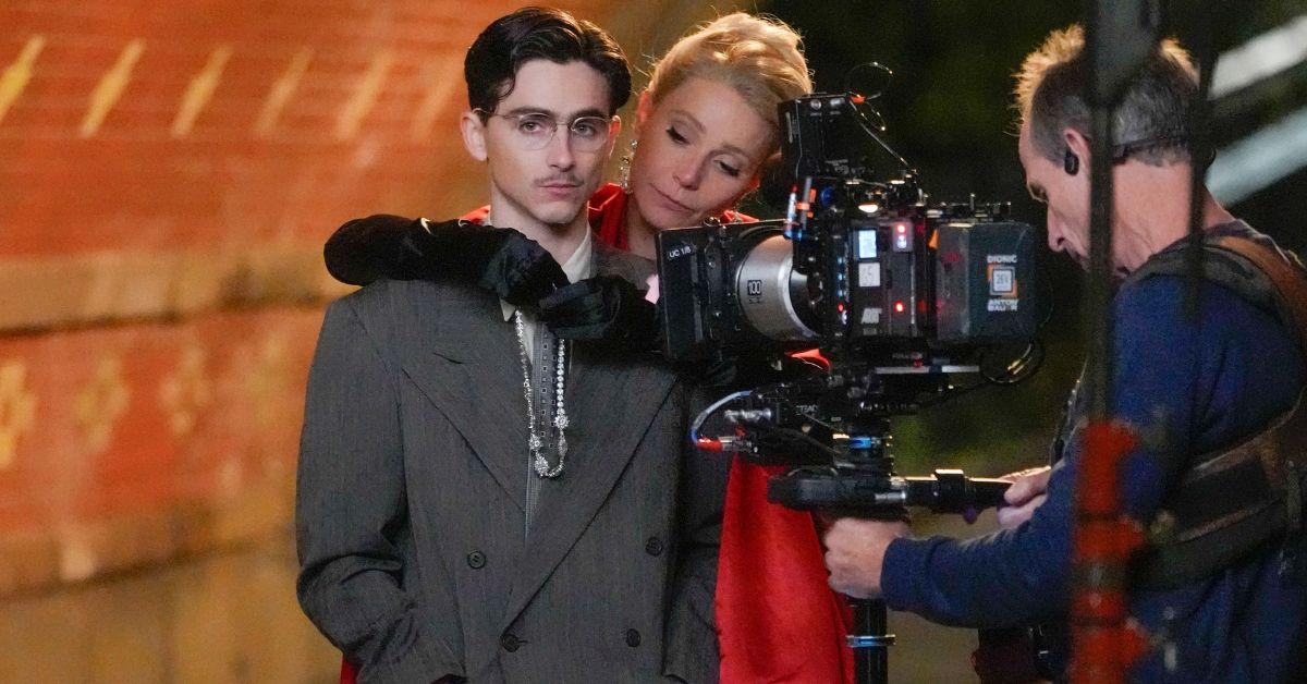Timothee Chalamet will star alongside Paltrow in the sports drama 'Marty Supreme.'