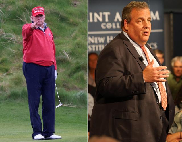 Donald Trump Fat Shames Chris Christie But Who Actually Weighs More 