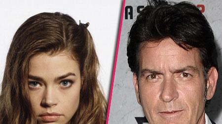 //denise richards ruins christmas charlie sheen pp