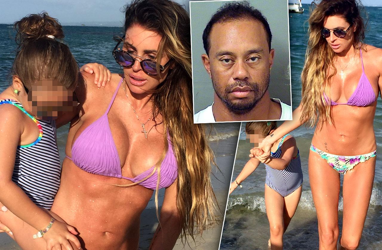 PICS Tiger Woods DUI -- Mistress Rachel Uchitel In A Bikini Showing Off Her Boobs and Butt