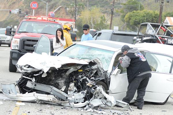 Bruce Jenner Car Crash Photos