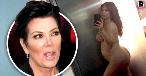 Kim Kardashian Nude Pregnant Kris Jenner Forced