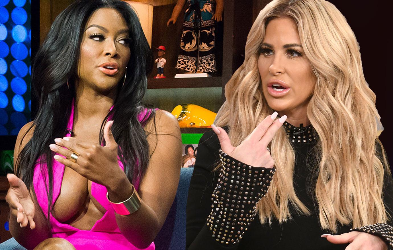 kim zolciak feud kenya moore rhoa filming nene leakes white party