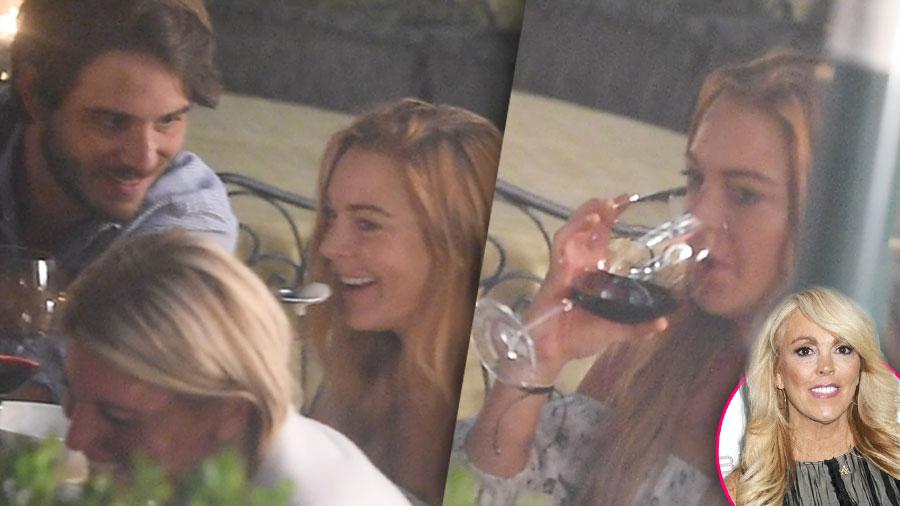 Lindsay Lohan Drinking