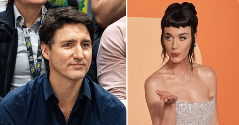 Photo of Justin Trudeau, Katy Perry