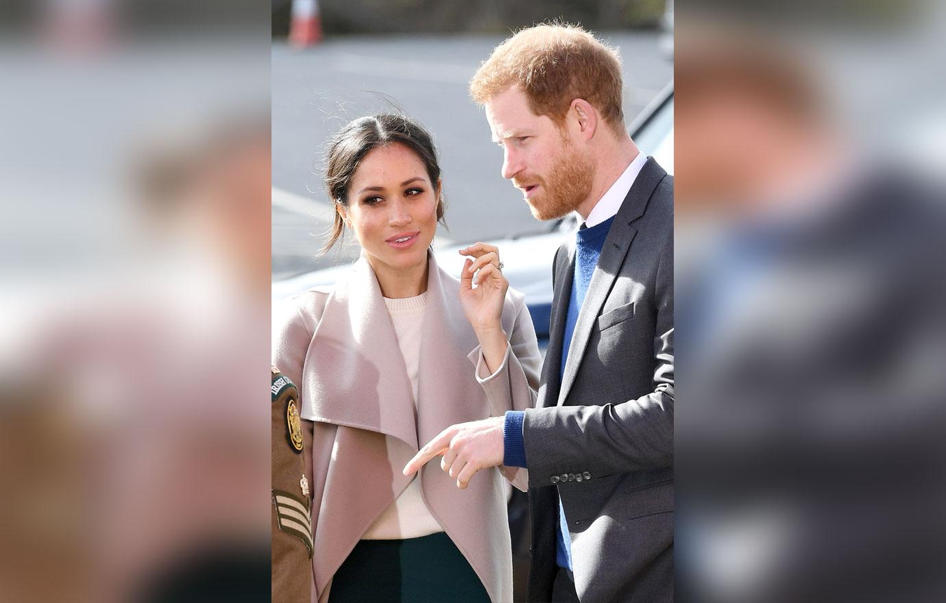 Meghan Markle Prince Harry Wedding PDA