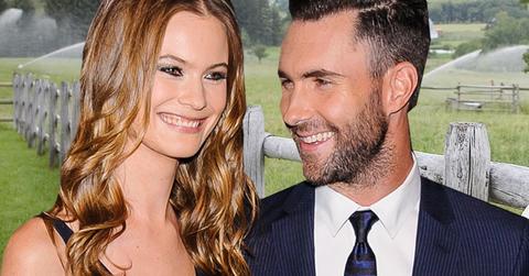 //adam levine and behati prinsloo pp