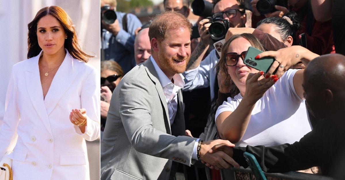 Photo of Prince Harry and Meghan Markle