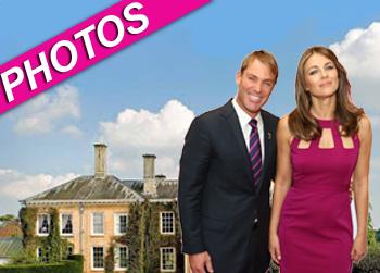 //liz hurley shane webbea