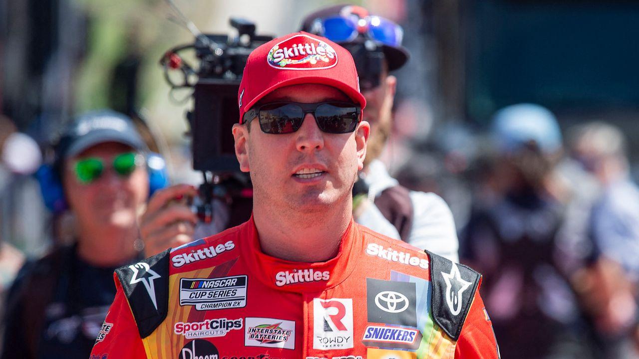 image of Kyle Busch's health rapidly deteriorated after what he initially believed was a sinus cold while racing in New York.