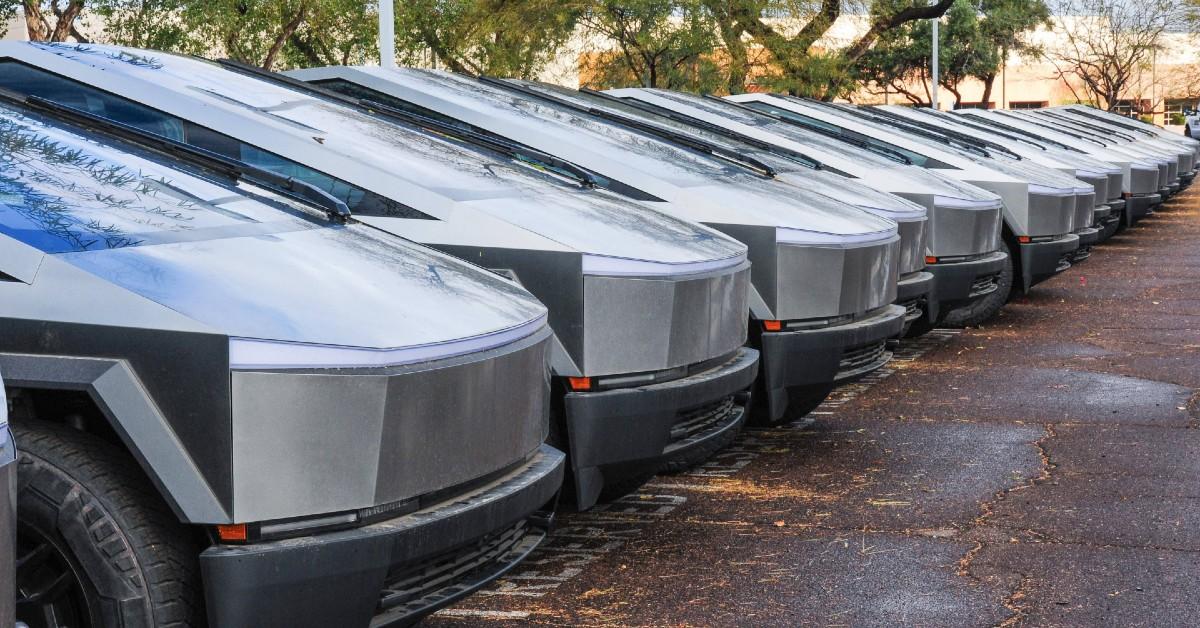 Photo of Tesla cars