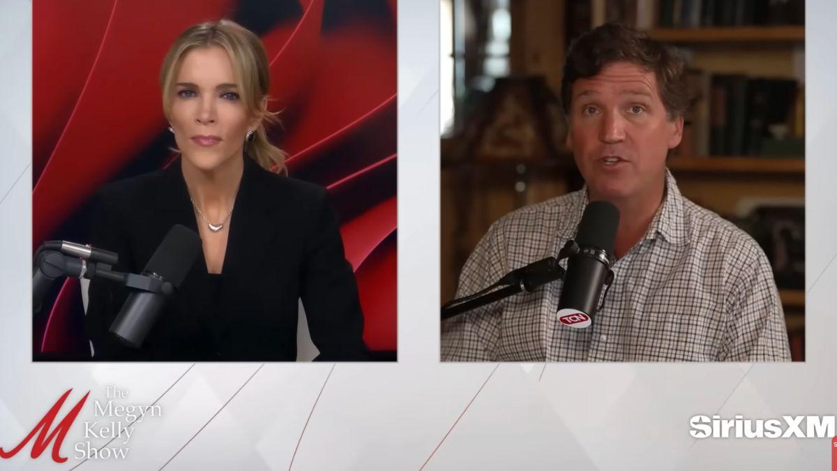 Phot of Megyn Kelly, Tucker Carlson