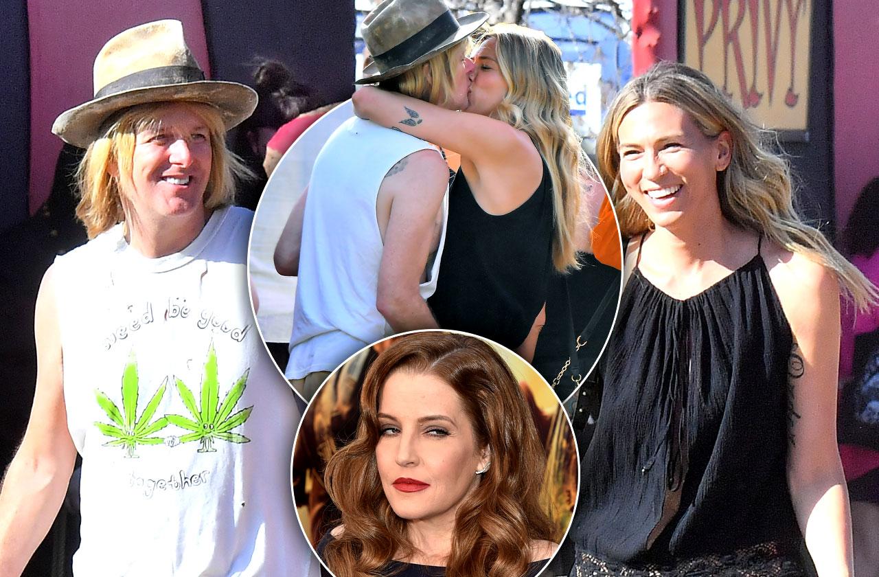 Pics Lisa Marie Presley Divorce Star S Ex Caught Kissing New Girlfriend