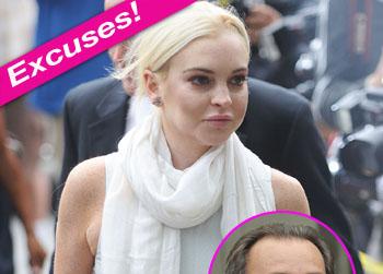 //lindsay lohan excuses ed winter splash