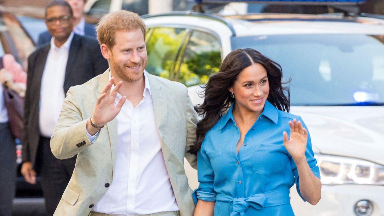 Photo of Prince Harry and Meghan Markle