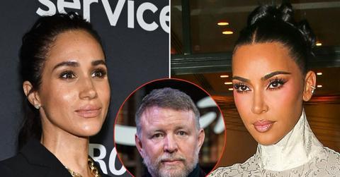 picture of meghan markle, guy ritchie and kim kardashian