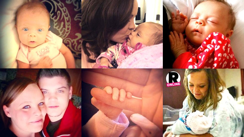Baby's Big Debut! 'Teen Mom' Stars Catelynn Lowell & Tyler Baltierra Show Off Adorable Infant