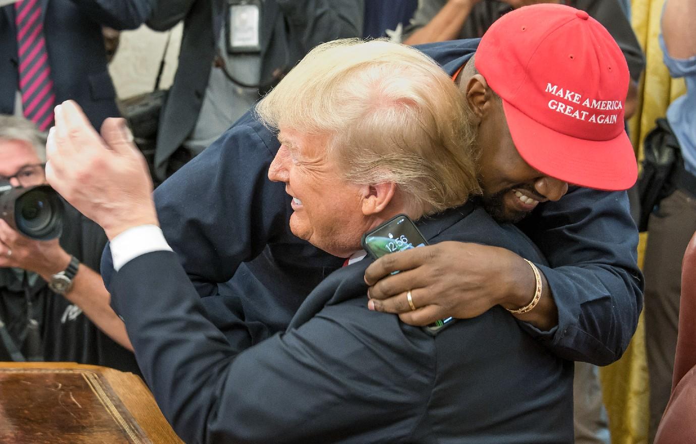 kanye trump