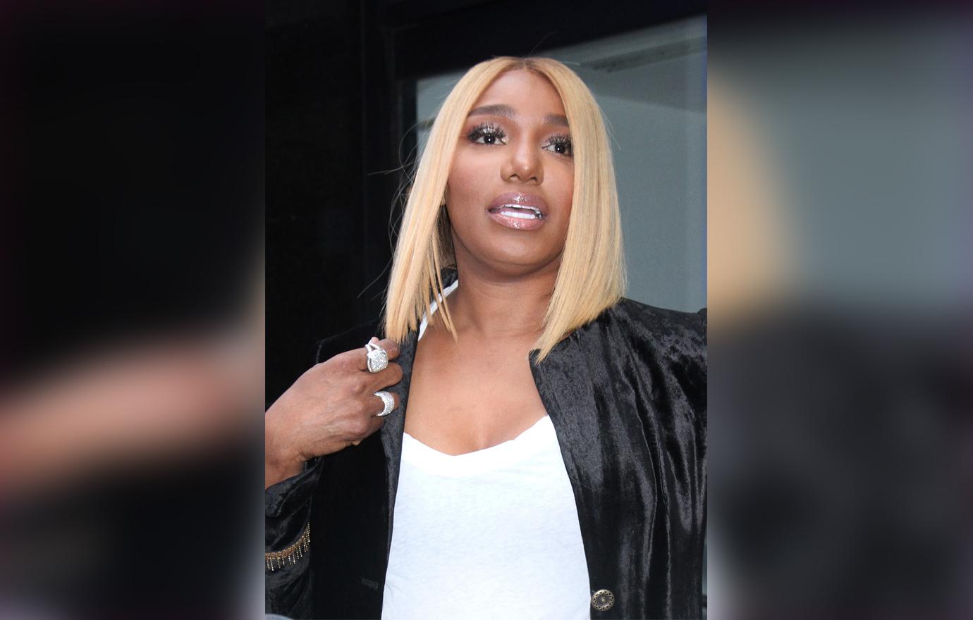 Nene Leaks Short Blonde Hair Closeup Looking Distressed