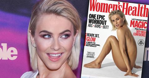 Julianne Hough Poses Naked, Says She’s Not Straight