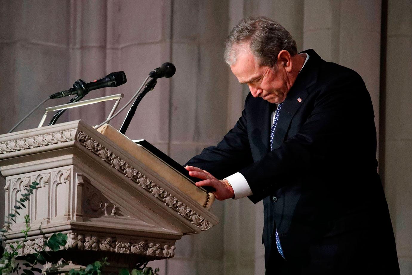 George H W Bush Funeral Service Photos