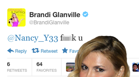 //brandi glanville tweet pp
