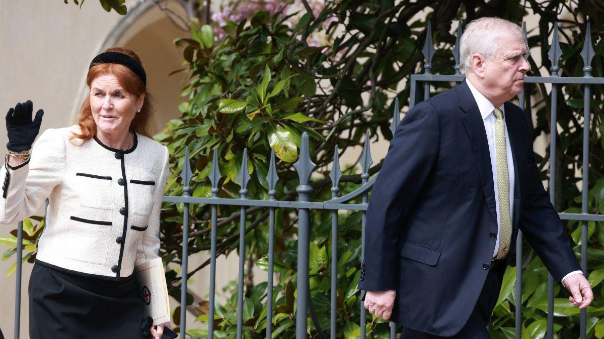 Photo of Andrew Windsor and Sarah Ferguson