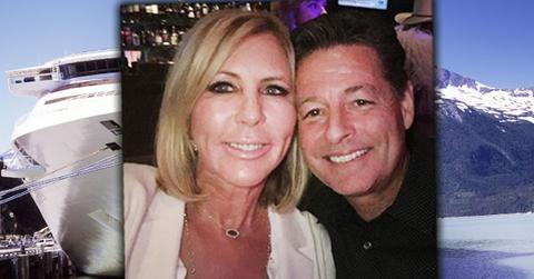 Vicki gunvalson Alaska cruise family trip new boyfriend steve lodge rhoc