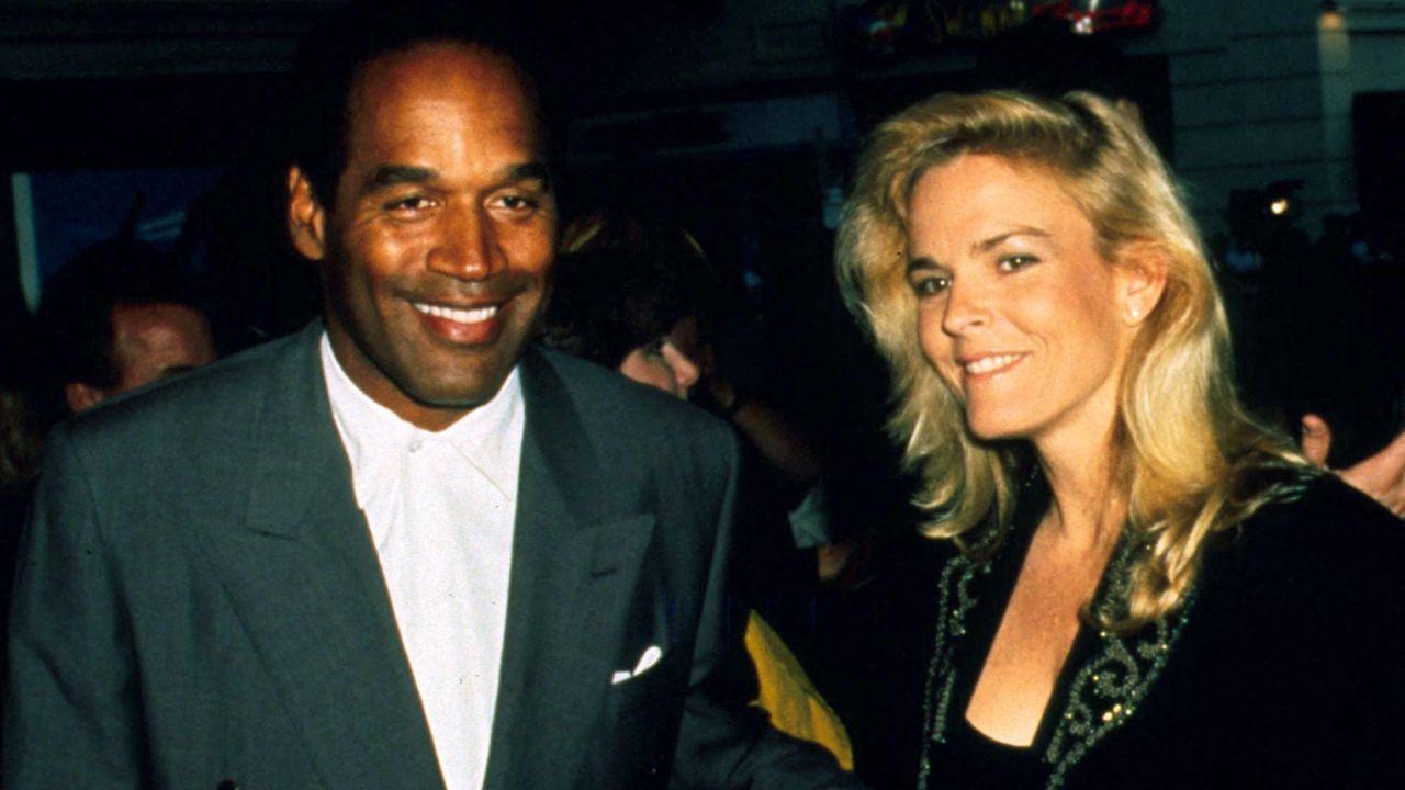 Photo of O.J. Simpson and Nicole Brown Simpson