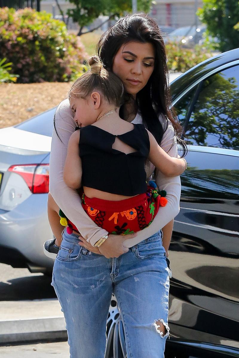 Kim Kardashian Baby Weight Yoga Pants North West