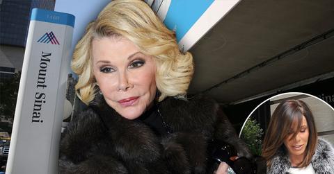 //joan rivers mt sinai melissa rivers