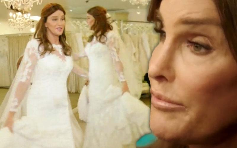 Getting Married?! Caitlyn Jenner Seen Trying On Gowns After Steamy Make ...