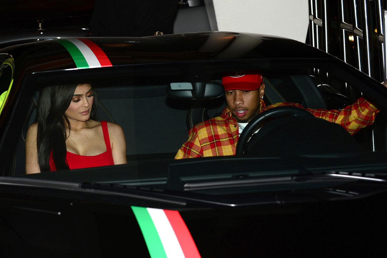 Kylie Jenner Tyga Out LA Family Crisis