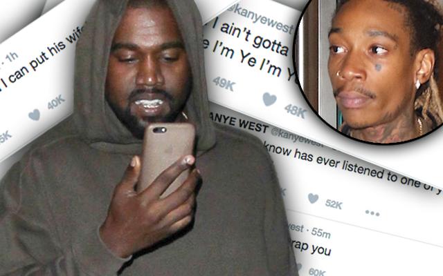 Kanye West Twitter Rant Wiz Khalifa