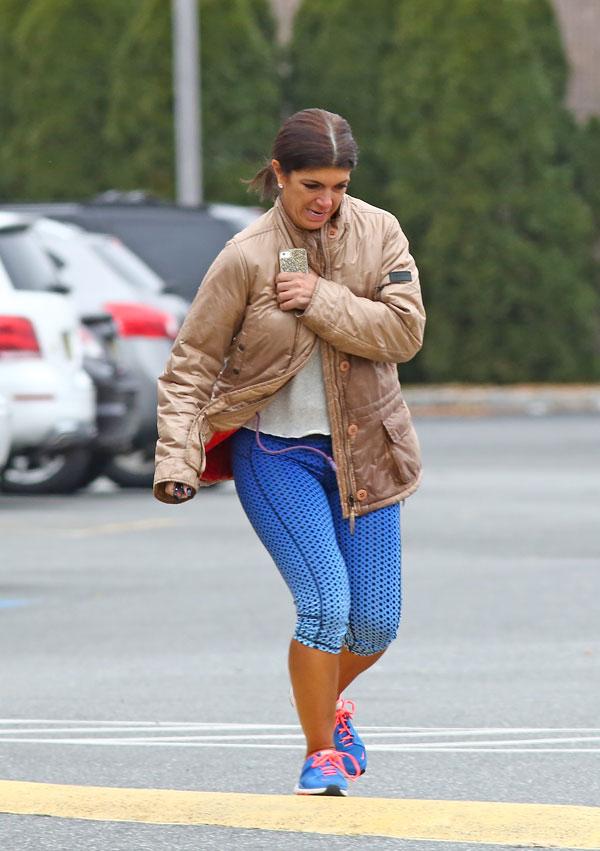 //teresa giudice leaves gym