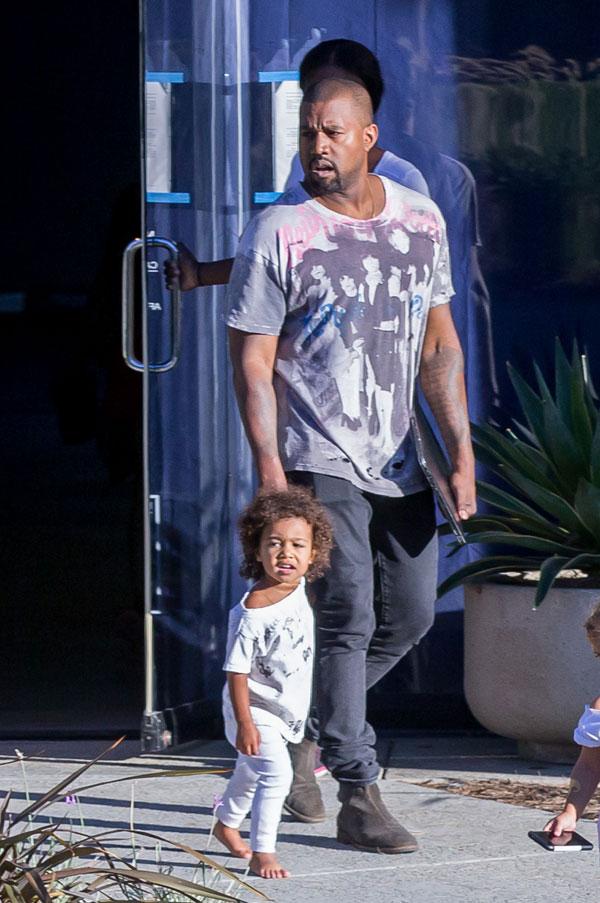 Kim Kardashian North West Curly Hair Kanye West Natural