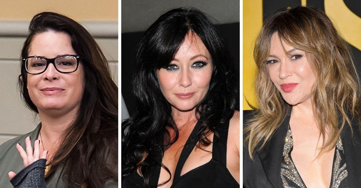 Holly Marie Combs., Shannen Doherty and Alyssa Milano.