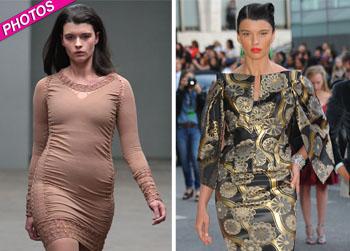 //crystal renn slim figure cfda