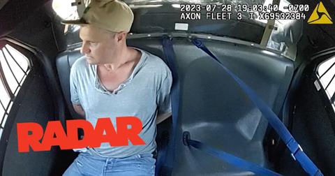 zachery ty bryan handcuffed arrest video domestic violence