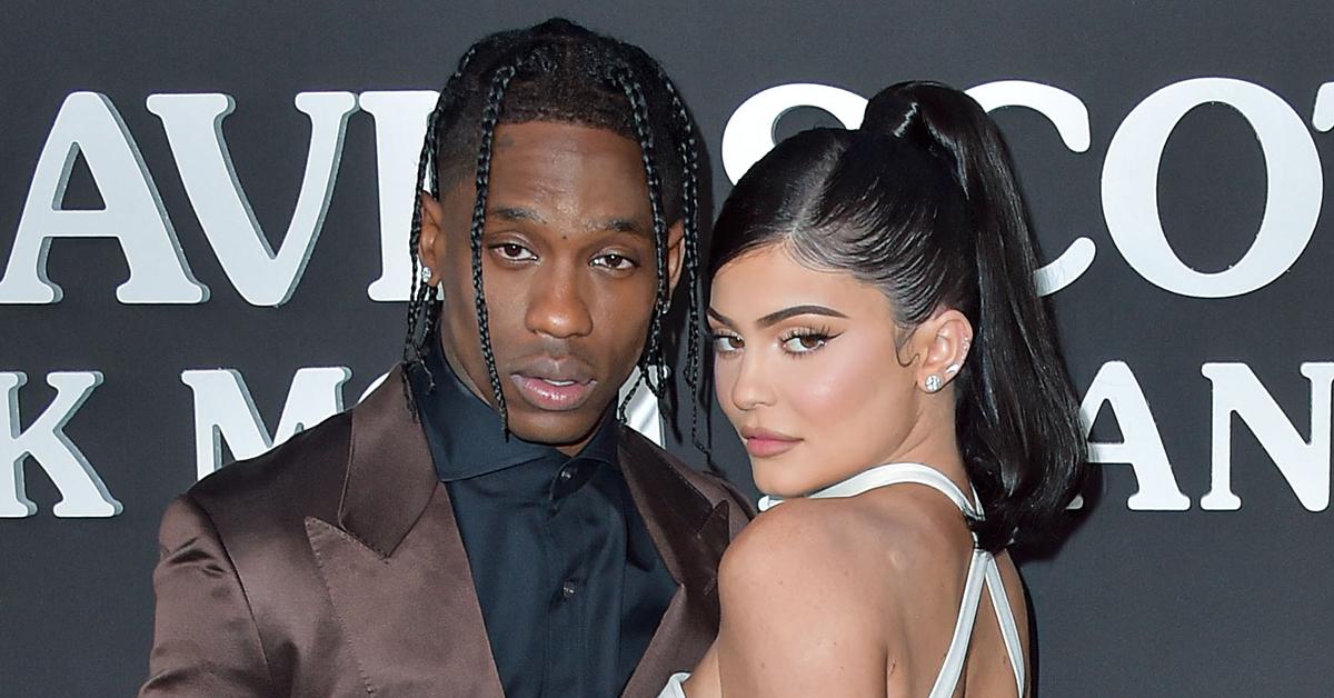 Kylie Jenner & Travis Scott Show United Front In Matching Halloween Costumes