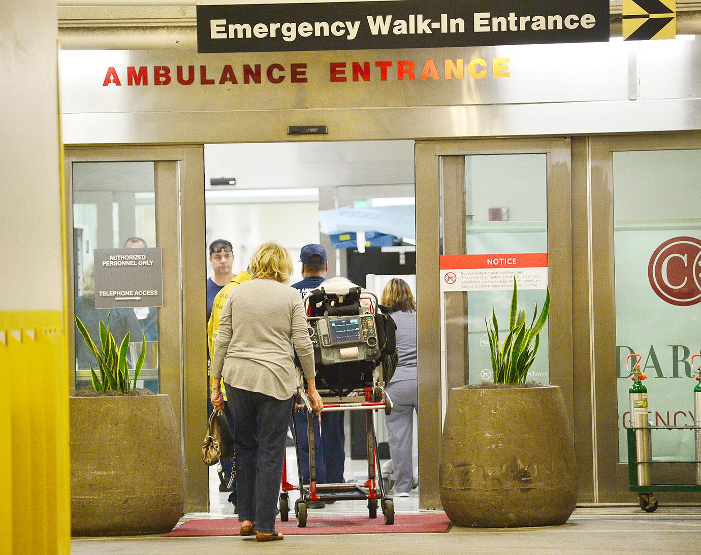 Bob Barker Resting Medical Emergency